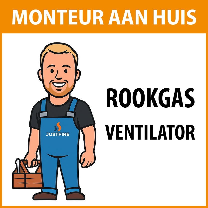 ROOKGAS VENTILATOR VERVANGEN