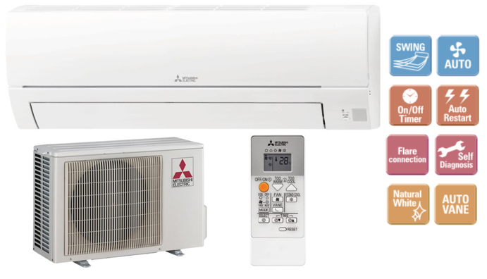 MITSUBISHI ELECTRIC HR35VF A++ (HEAVY DUTY)