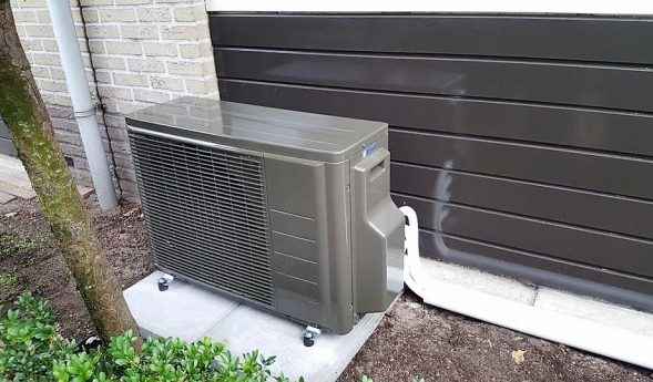 SPUITWERK AIRCO BUITENDEEL (ral kleur)