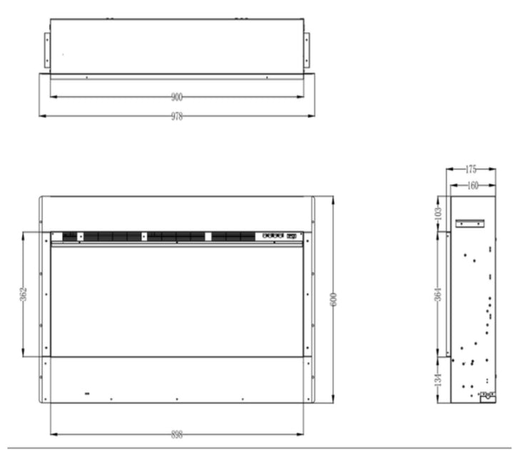 ELEKTRISCHE SFEERHAARD INBOUW 35 (incl verw)
