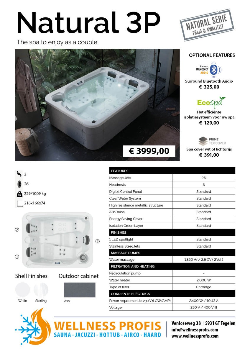 WELLNESS PROFIS 3P SPA