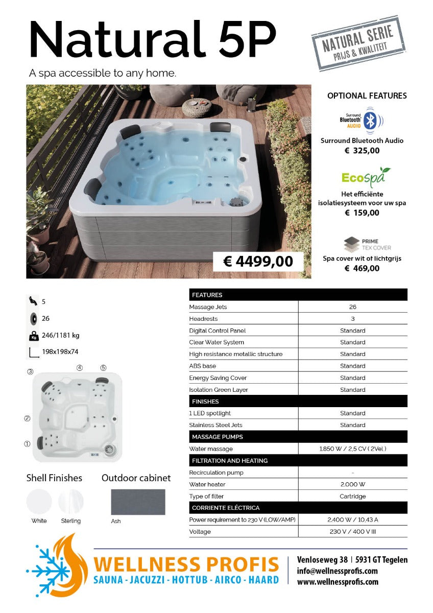 WELLNESS PROFIS 5P SPA