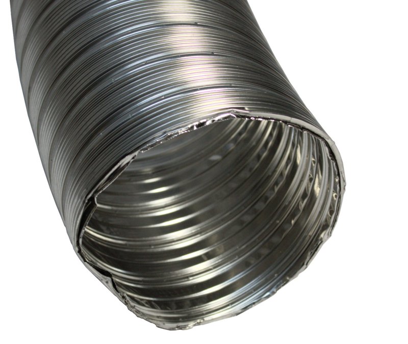 ENKELWANDIGE 10M FLEXPIJP SET 150mm