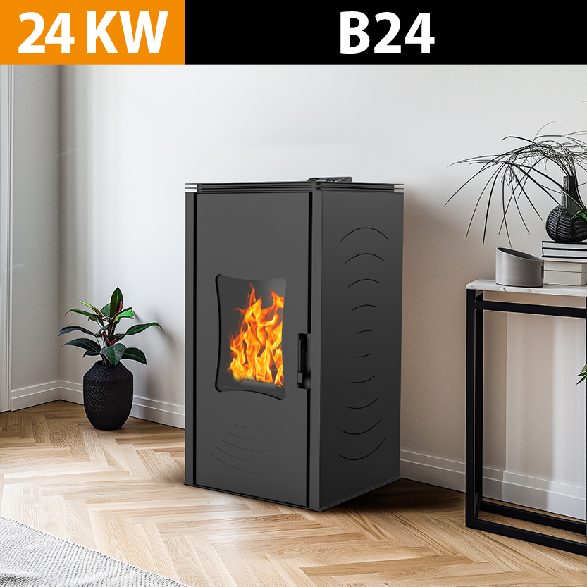 PELLET STOVE NB-B24 HYDRO 24KW