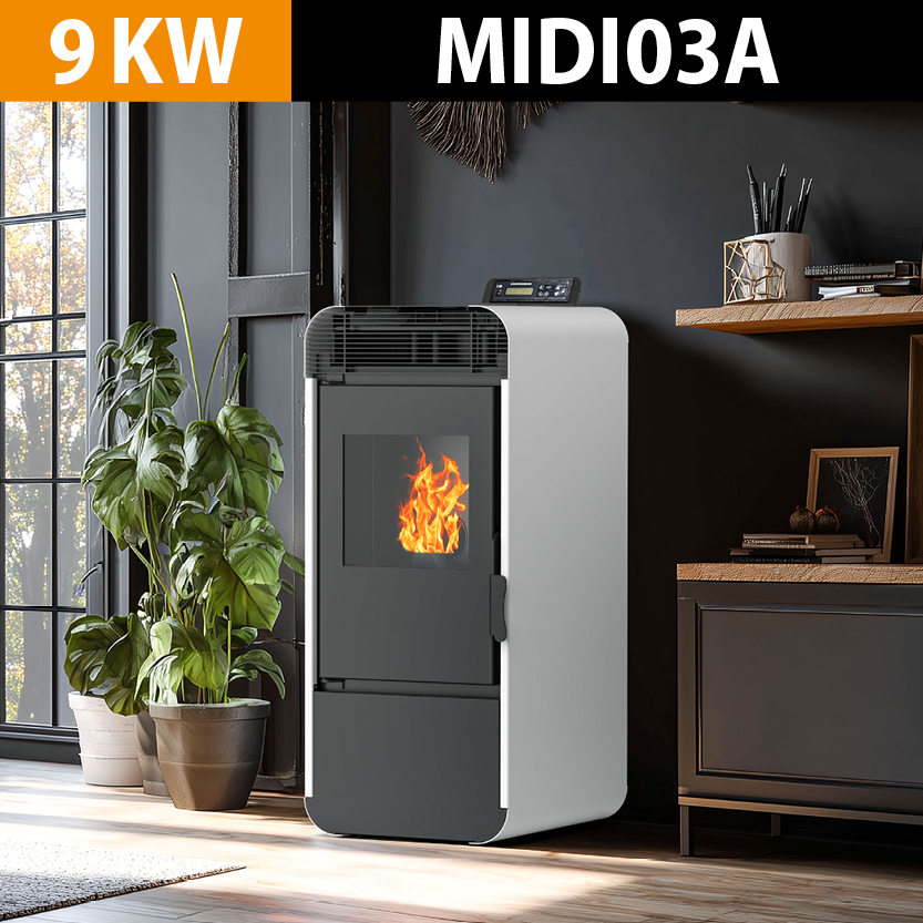 PELLET STOVE MIDIO3A 9KW