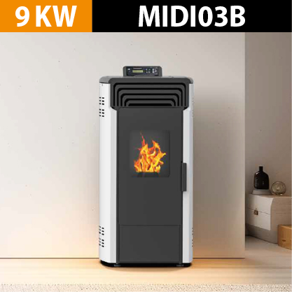 PELLET STOVE MIDIO3B 9KW
