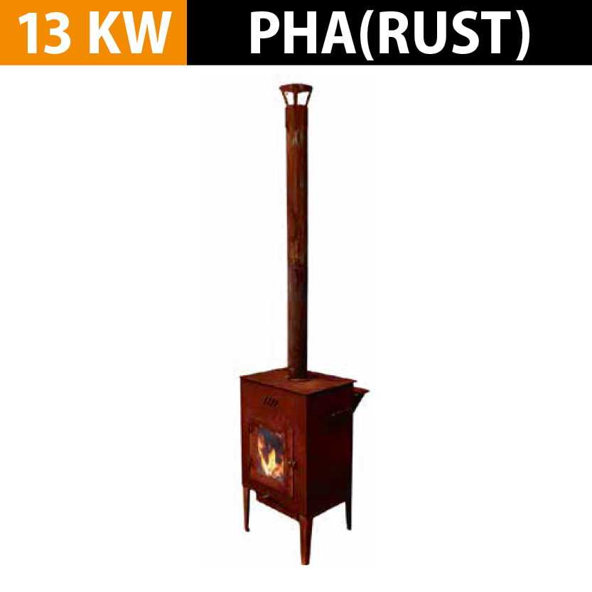 PELLET HEATER PHA (RUST)