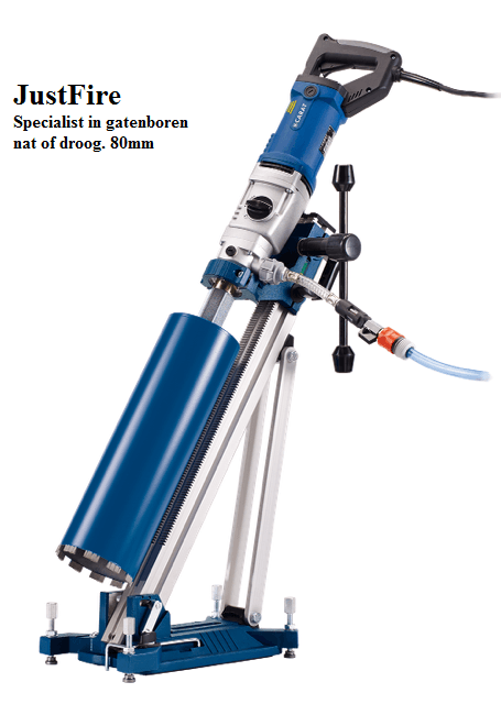 82mm (NAT) Beton diamantboren/icm montage