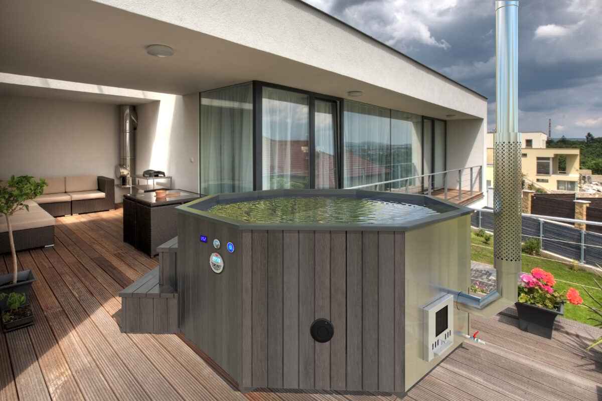Stockholm Large 10 Persoons Hot Tub-WT