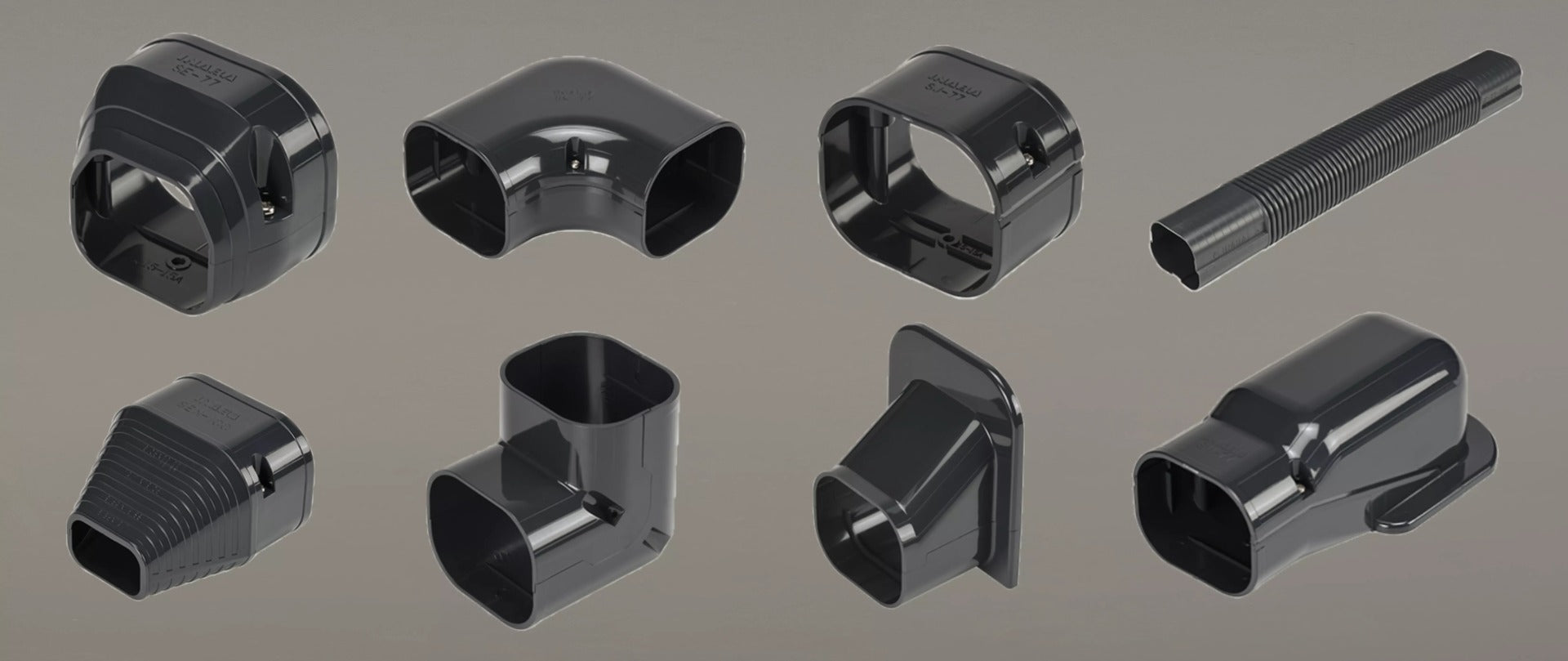 GOOT GRIJS RAL7016 (per binnendeel)