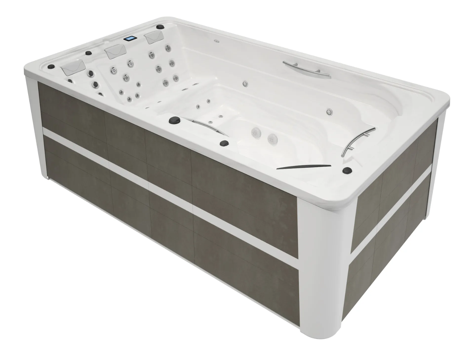 Zwemspa Fitness Spa-Sterling-Warm Grey