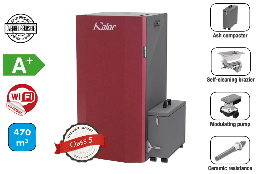 KALOR-COMPACT20 SELF CLEAN+ASBAK (A+)