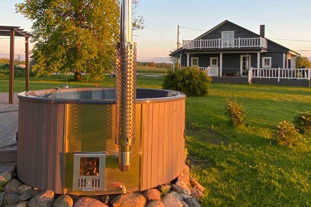 København Wooden Hot Tub voor 6 personen-WT