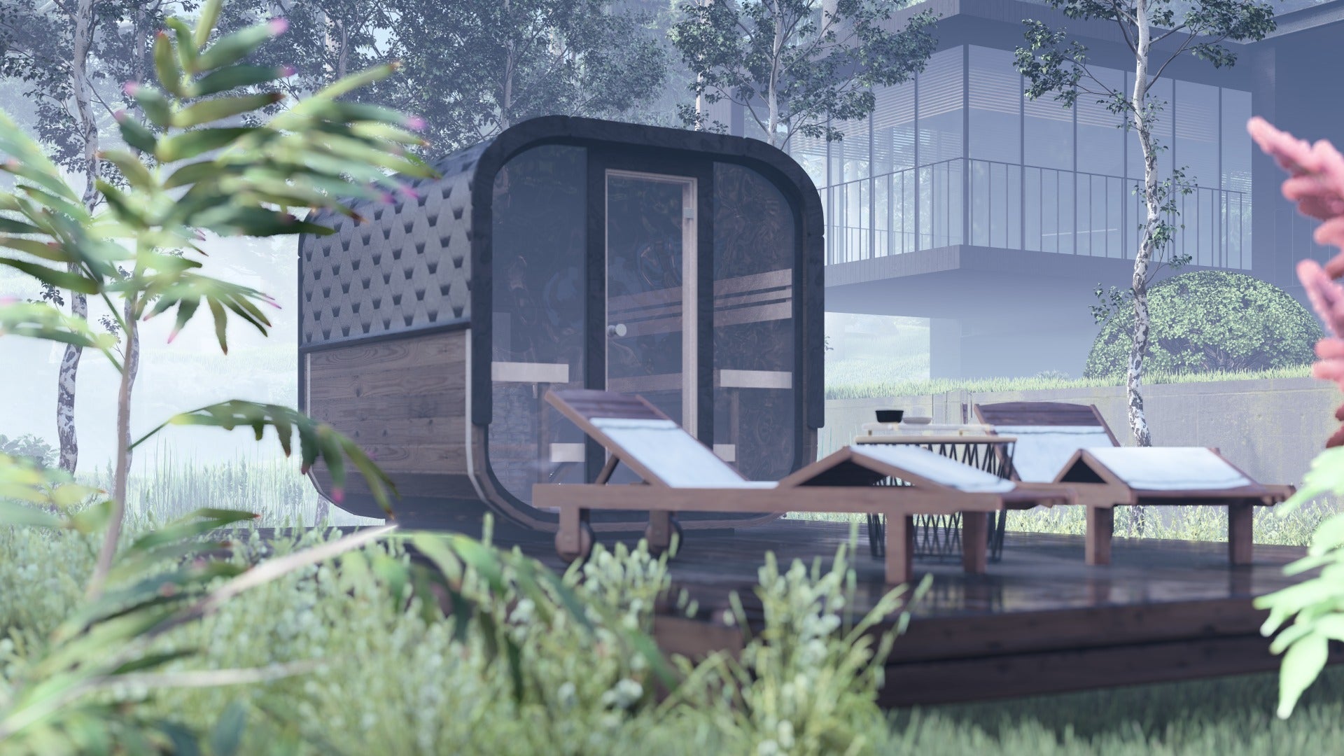 Lathi Buiten Sauna - 226CM