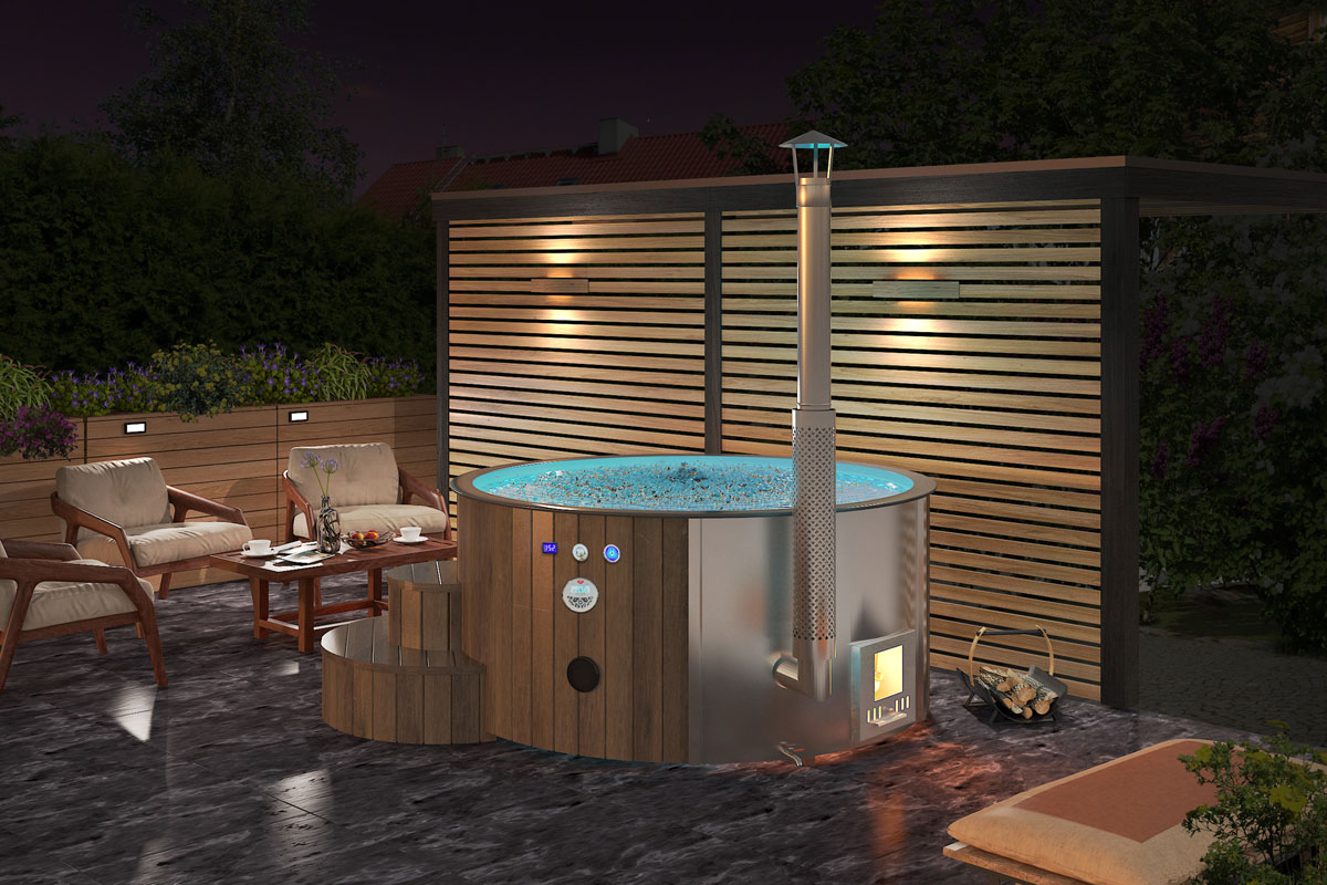 København Wooden Hot Tub voor 6 personen