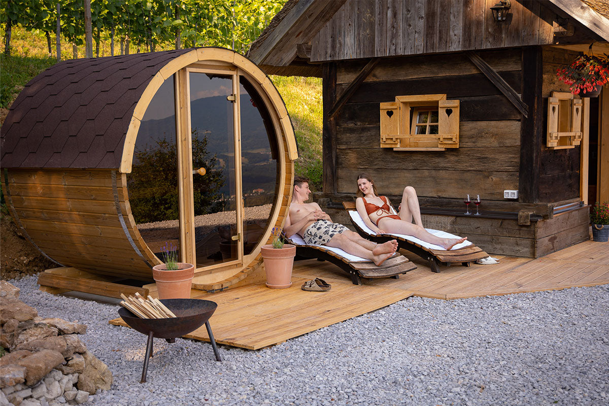Malmö Barrel Sauna 2 Personen - 200cm