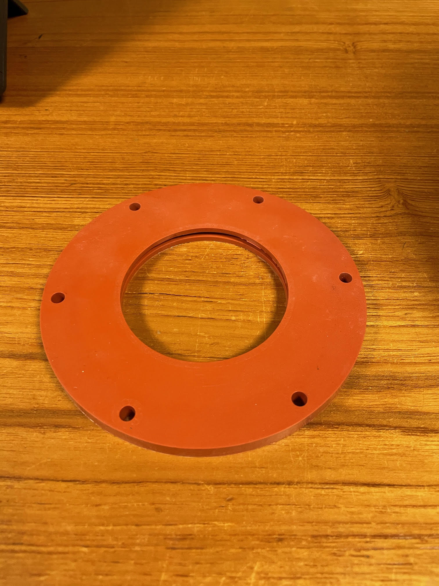 Rubber pakking Inbouwhaard 15-5