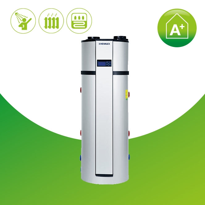 Warmtepompboiler 1,8kW - 200 Liter (Hewalex PCWU200eK - KA15059)