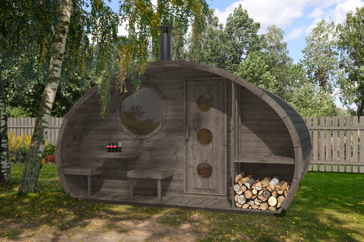 Reykjavík 2-Room Large Outdoor Sauna