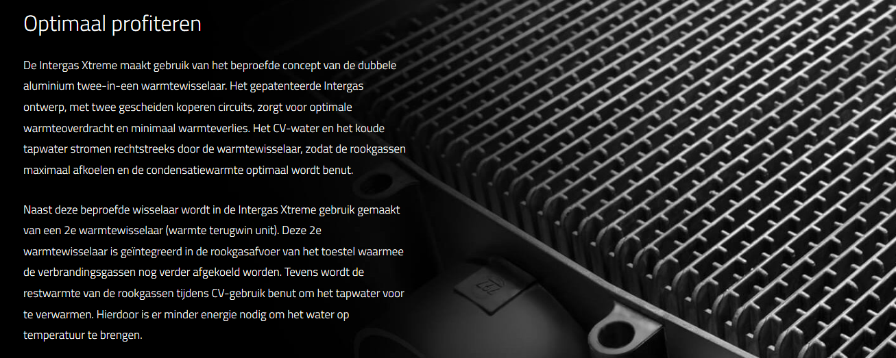 INTERGAS XTREME24 (CW3) volledig geinstalleerd