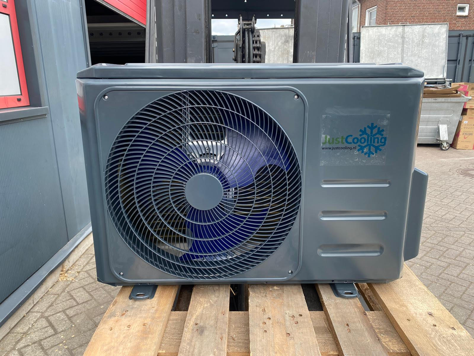 SPUITWERK AIRCO BUITENDEEL (ral kleur)