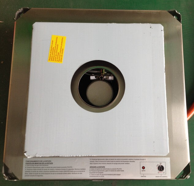 Squareheater Parts Burner ss