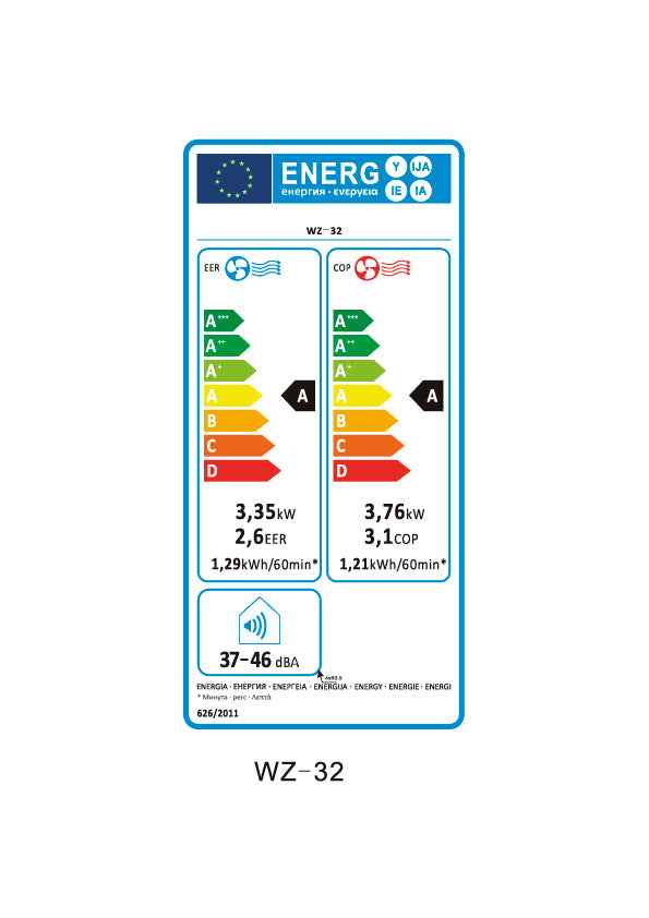 WZ-28EC MONOBLOCK WIT(geen buitenunit)