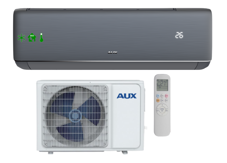 AUXPREMIUM-QSMART-12000BTU-3.5KW-GREY (wifi+vorstbescherming)