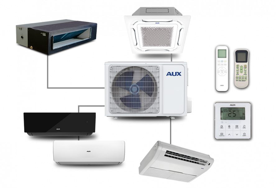 AUXPREMIUM-MULTISPLIT-4-KW11 (wifi+vorstbeschermer)