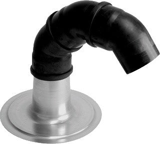 Anjo kabeldoorvoer Ø110mm aluminium plakplaat en 3 PP bochten