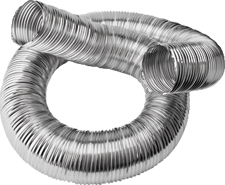 ALUFLEX DUBBEL WANDS ROOKGAS 10M