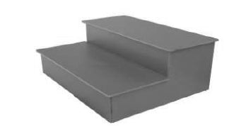 AQUAVIA-BASIC STAIRS GRAPHITE