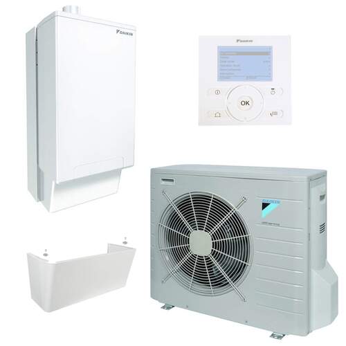 Daikin Intergas R hybride warmtepomp set Gas/lucht/water verwarmen 8 kW Subsidie €2375,- (KA01382)