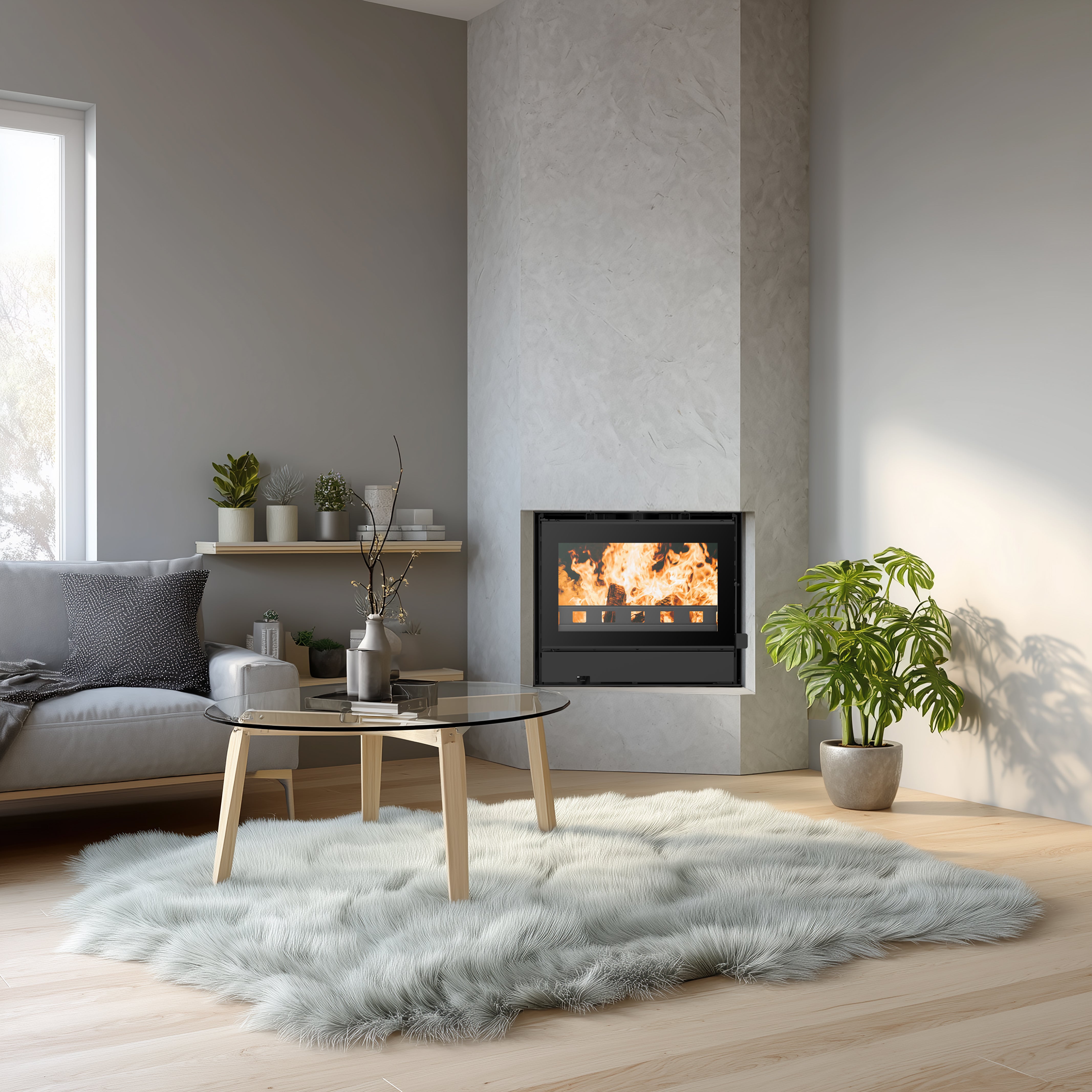 WOOD STOVE DB-70 9.3KW