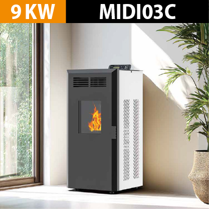 PELLET STOVE MIDIO3C 9KW