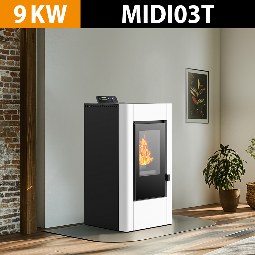 PELLET STOVE MIDIO3T 9KW