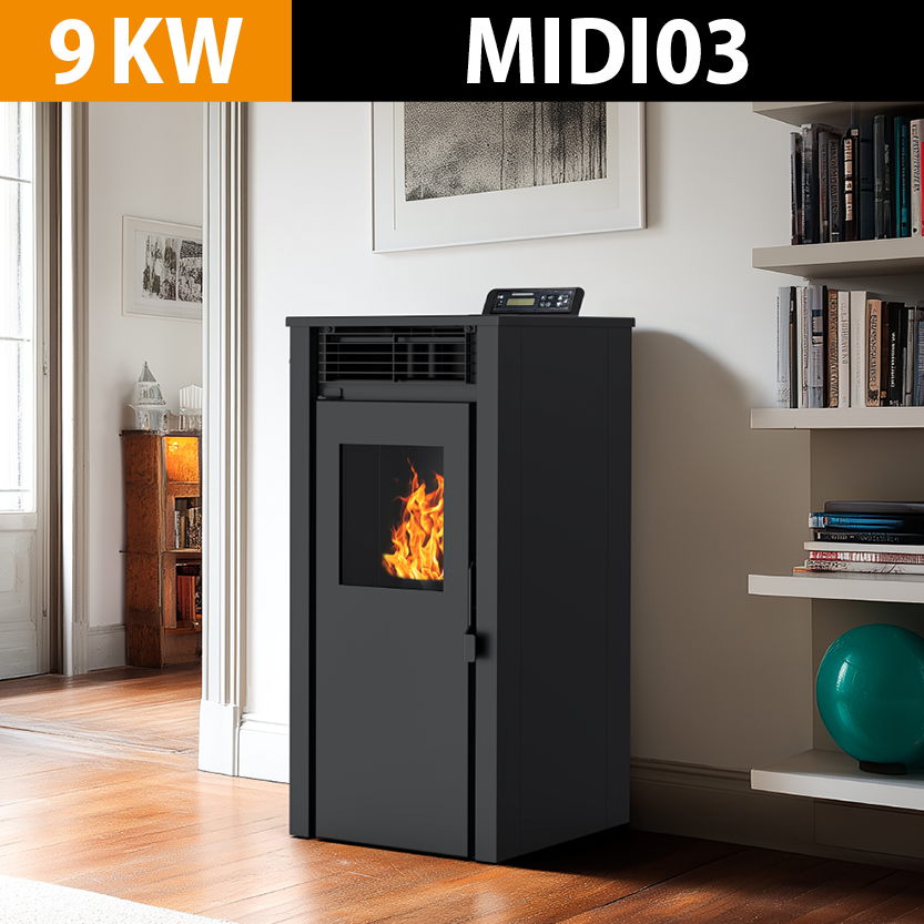 PELLET STOVE MIDIO3 9KW