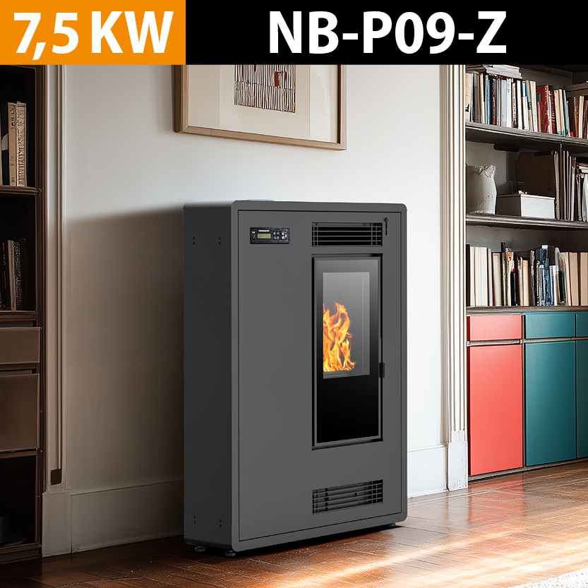 PELLET STOVE NB-P09Z 7.5KW