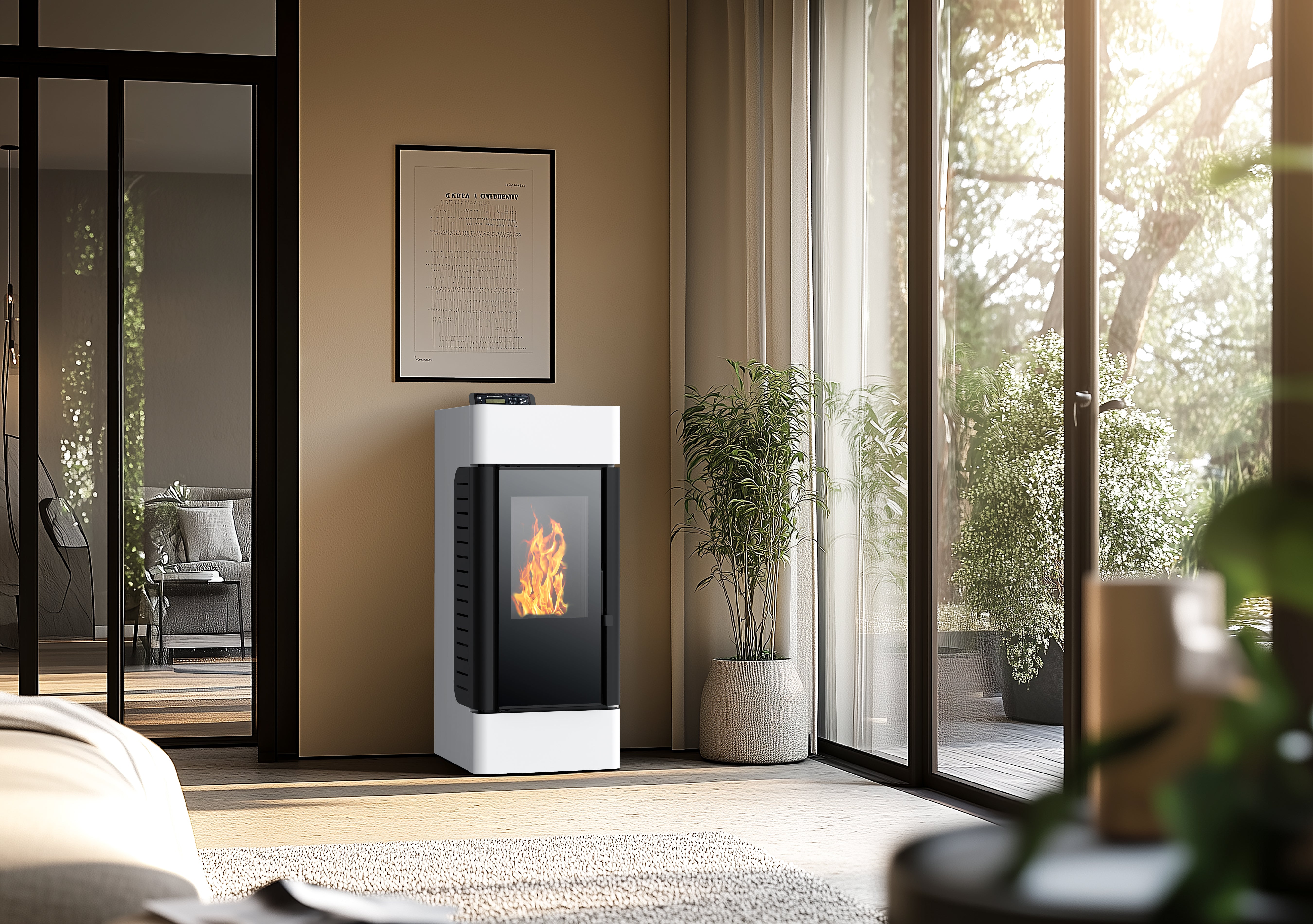 PELLET STOVE NB-PG6 6KW