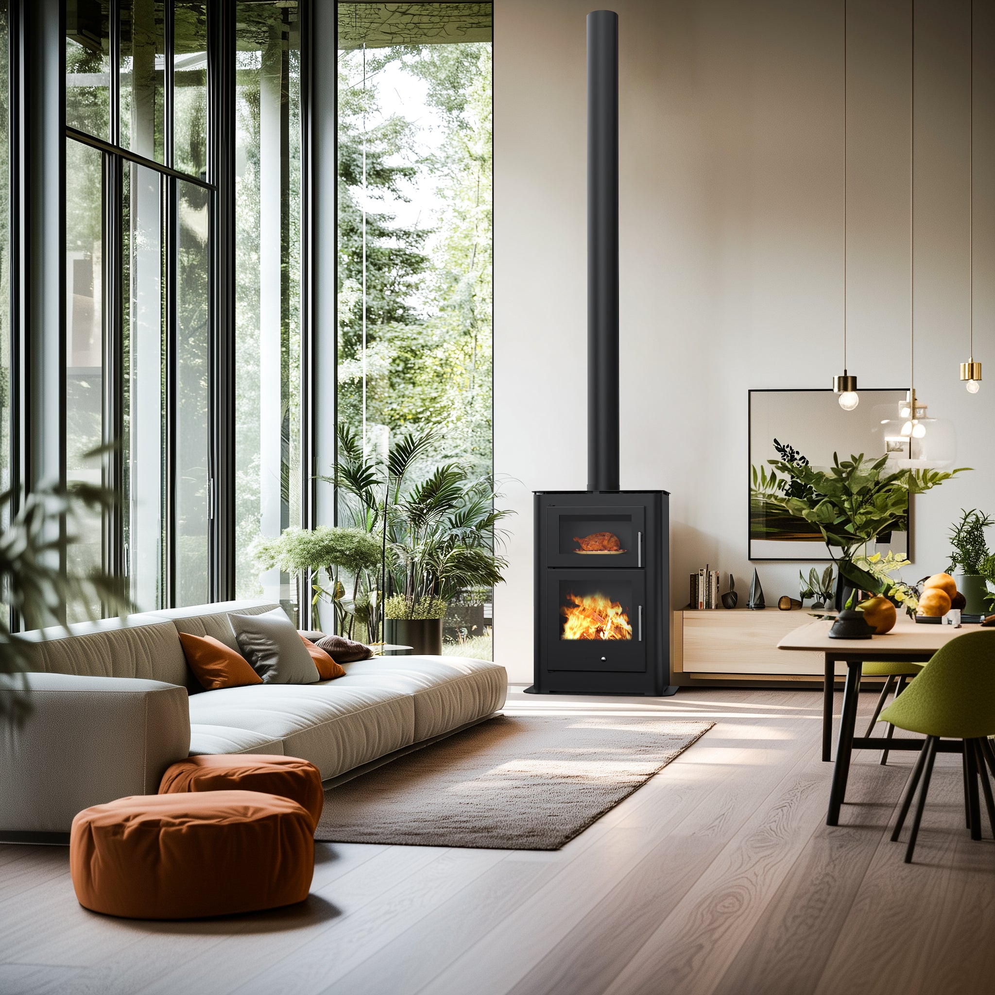 WOOD STOVE W2 11KW