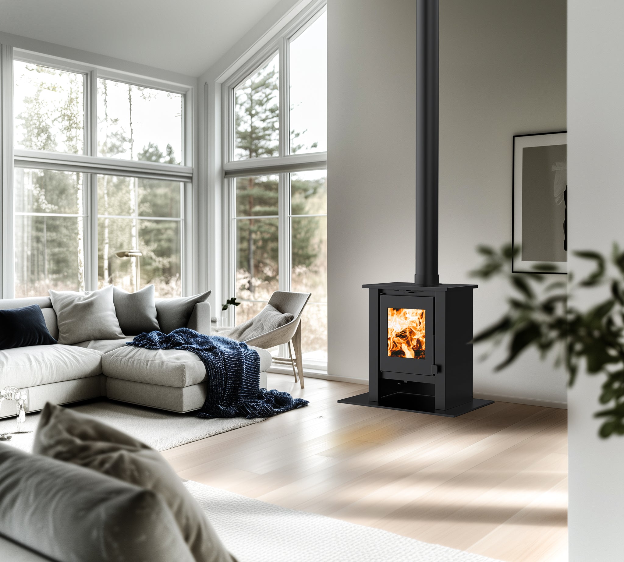 WOOD STOVE WS8A 7KW