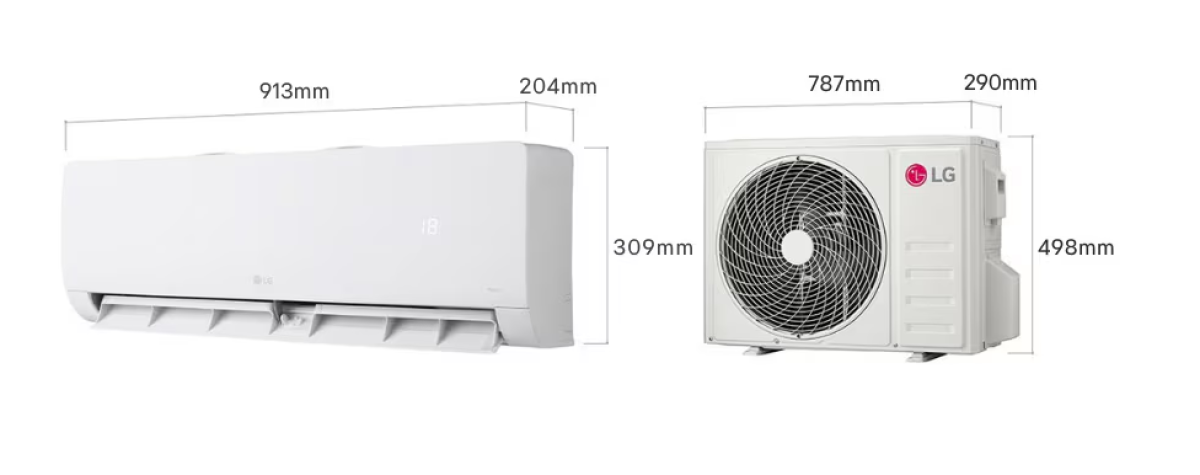 LG WZ12 - 3.5KW - INCL. WIFI