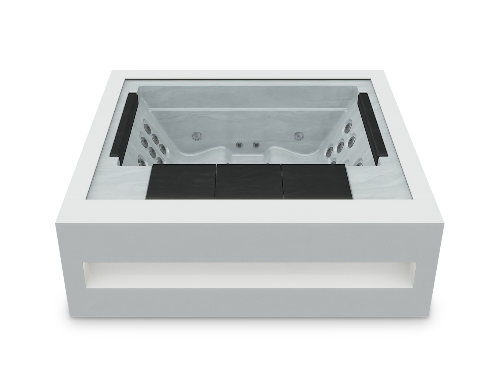 Home Spa-Sterling-White Solid Surface