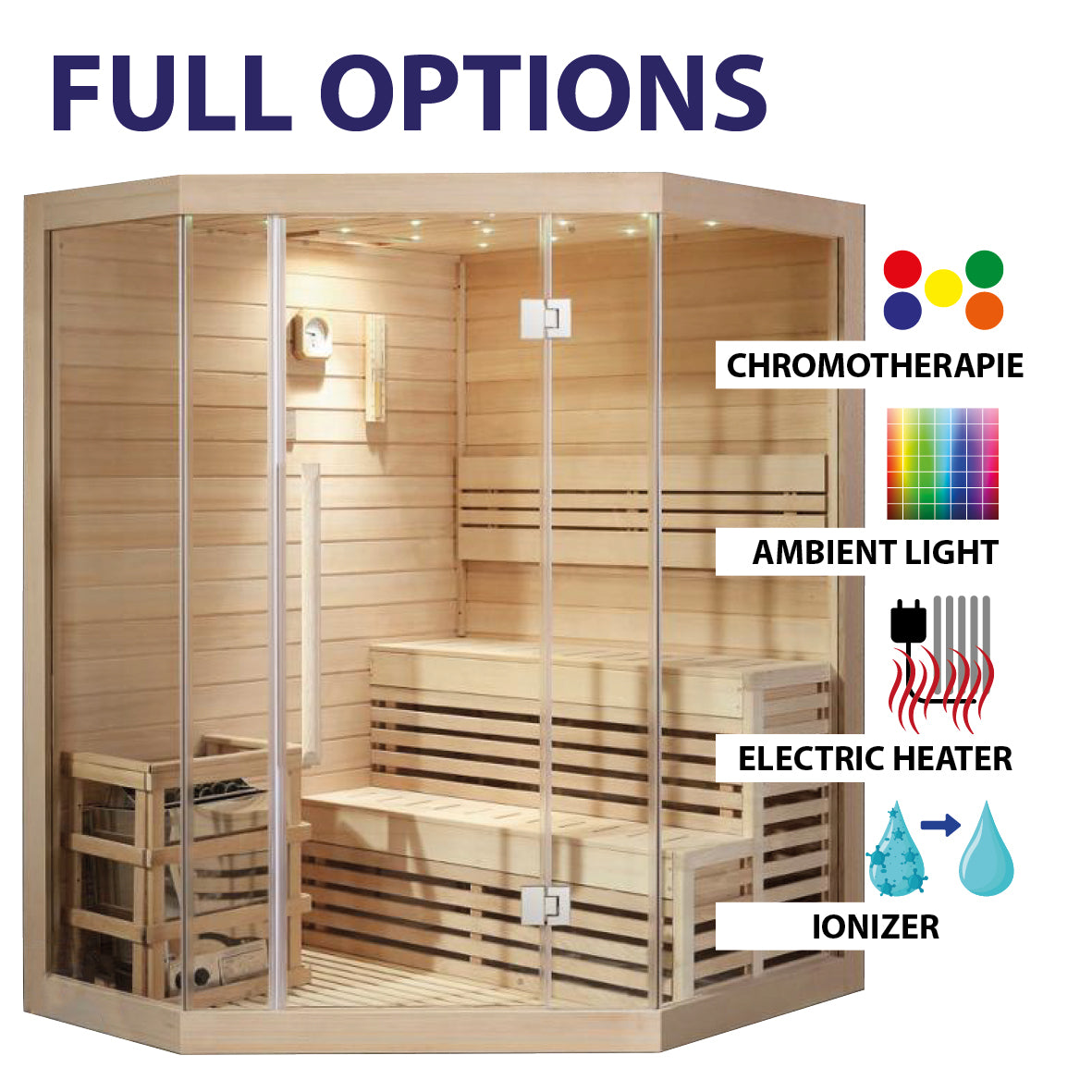 SAUNA-BINNEN 4PERS 150CM HOEK