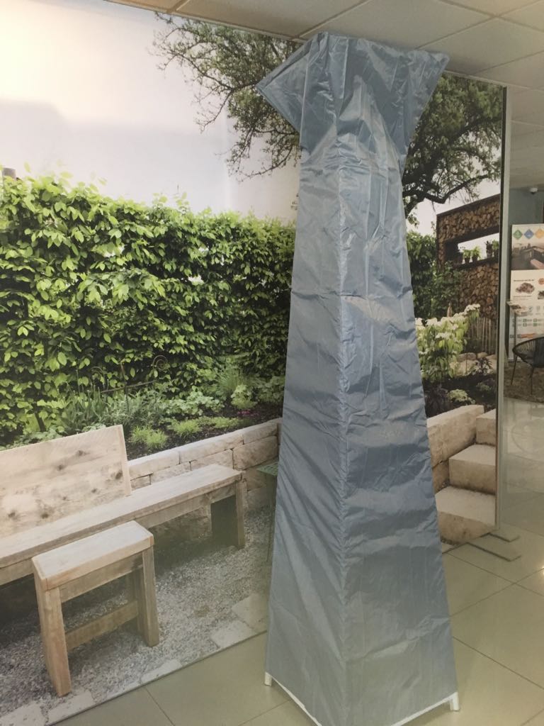 HOES / COVER PIRAMIDE HEATER 2.27m zwart