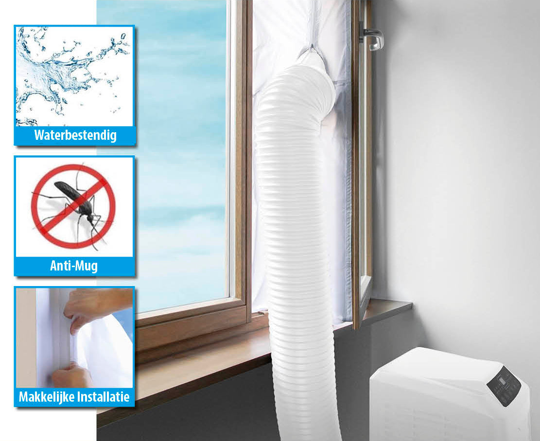 Raamafdichting (raam/deur t.b.v mobiele airco)