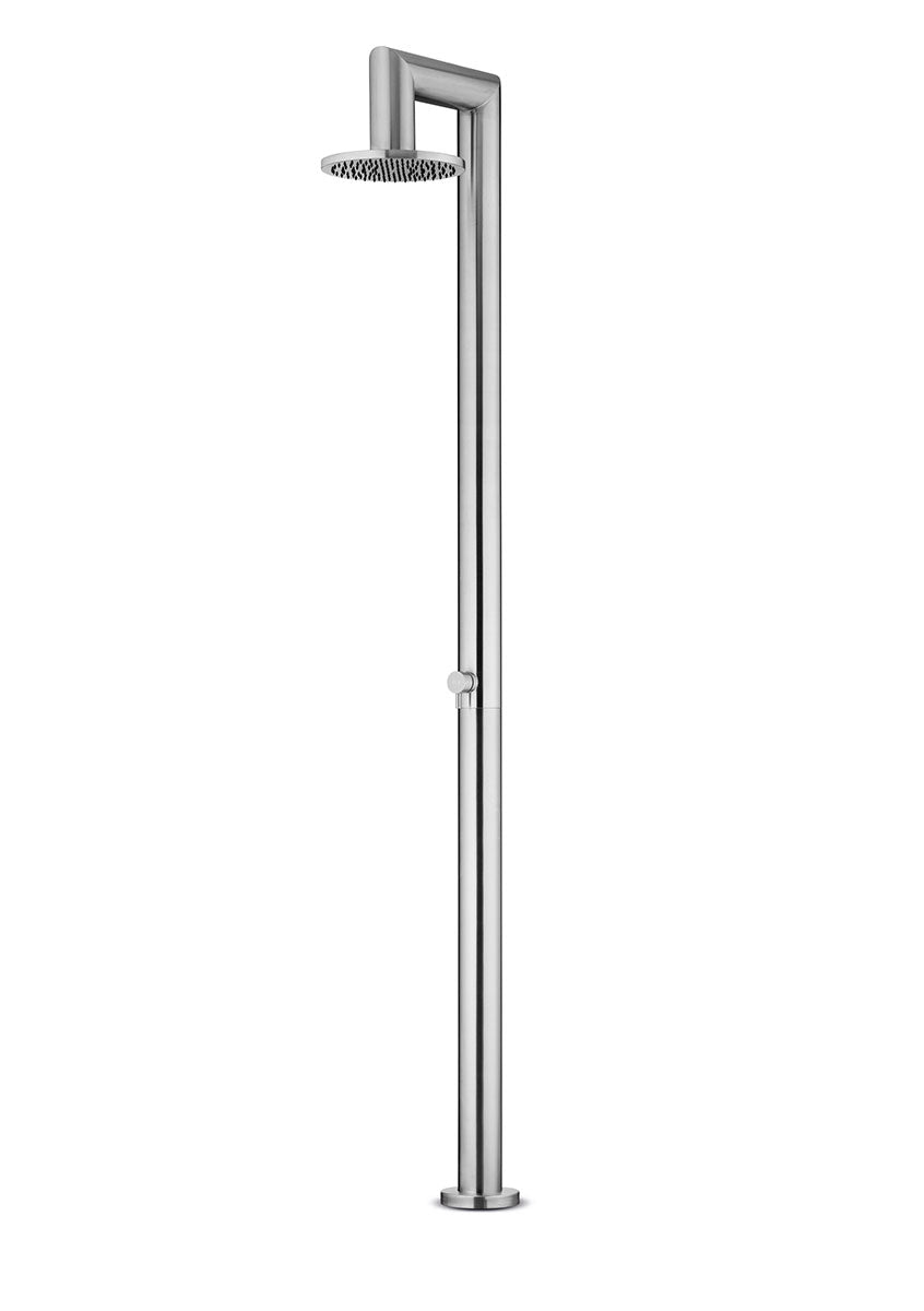 Moderne Vrijstaande Regendouche RVS 316: Luxe voor Binnen en Buiten - Fatline Douche 04