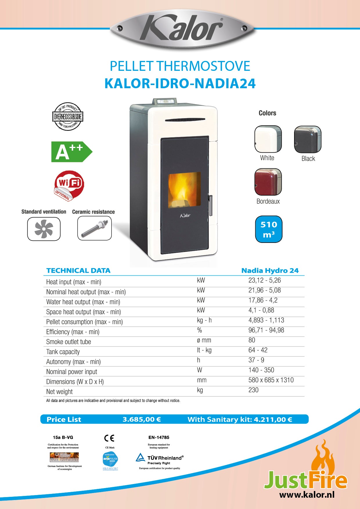 KALOR-IDRO-NADIA24 (A++) 