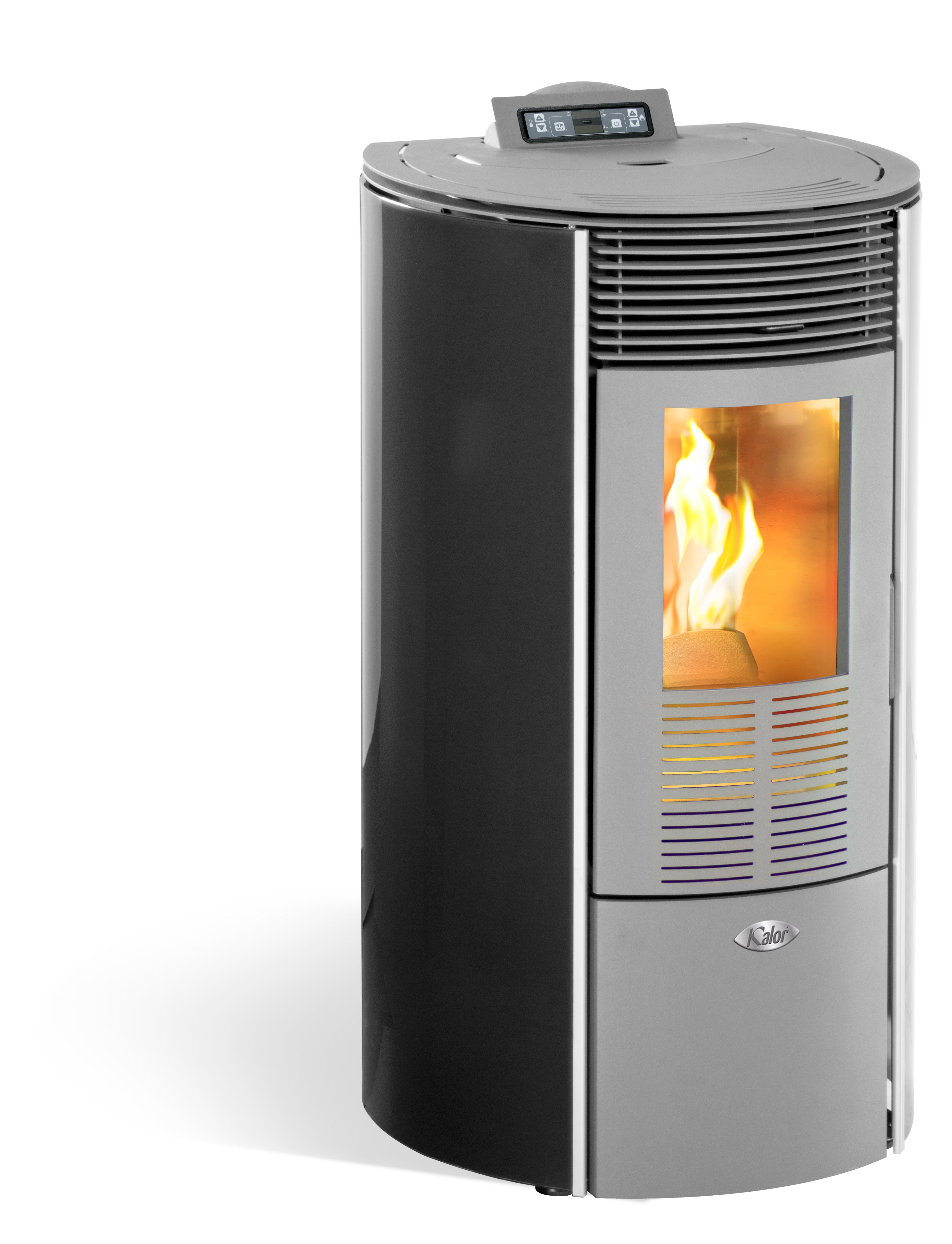 KALOR-REDONDA-12C-GLASS (A+)-Zwart