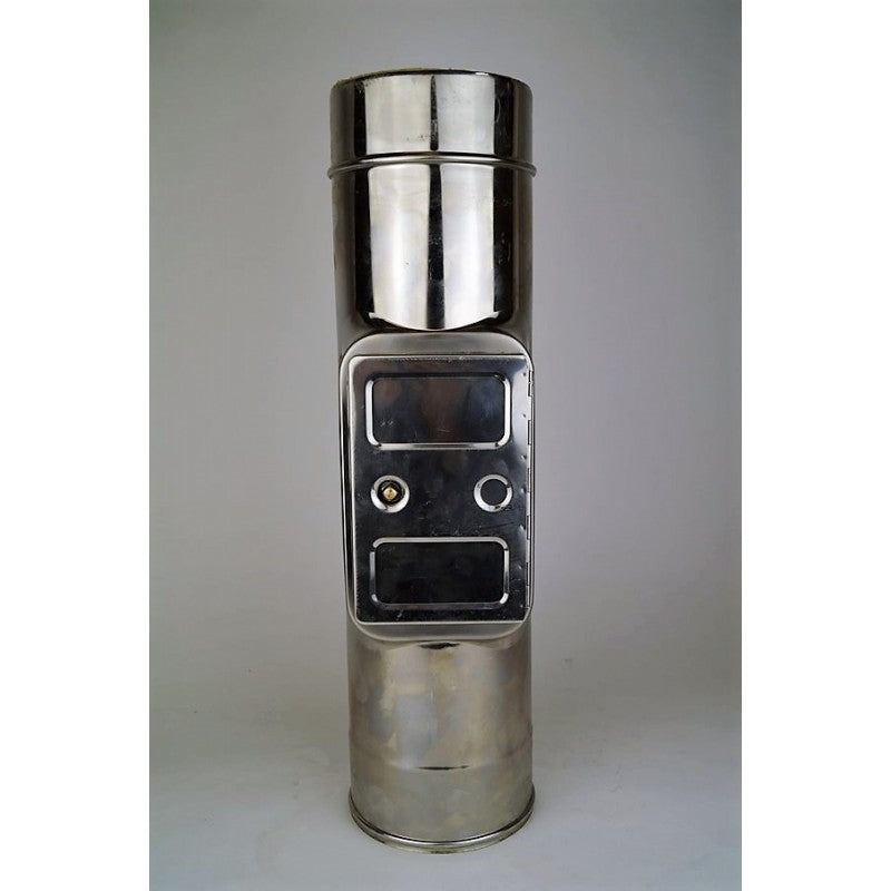 200mm Ø200-250RVS, INSPECTIE 300MM pijp